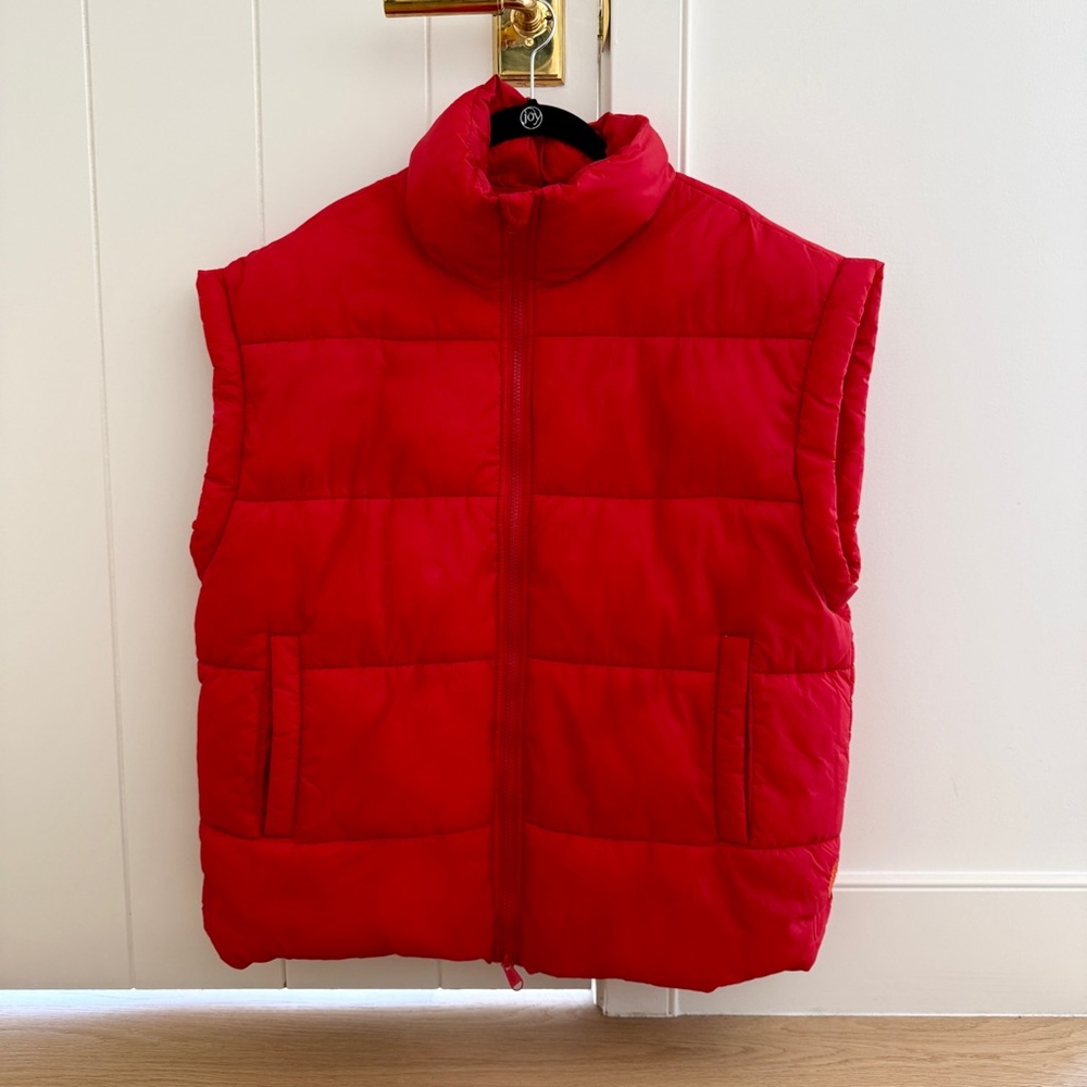 Free People In A Bubble Puffer Vest